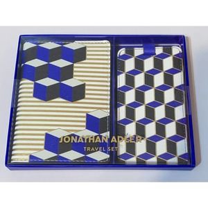 Jonathan Adler Blue Versailles Travel Set by Galison Brand New Sealed Box